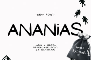 Ananias: A Handcrafted Font with Doodles of Personality