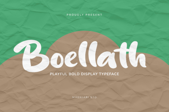 Boellath: A Playful Typeface for Creative Brands