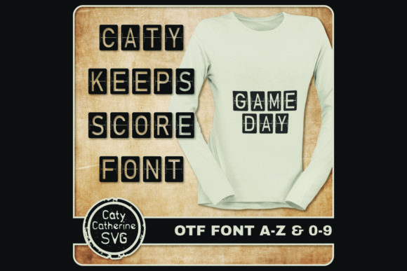 Caty Keeps Score: A Font That Brings Playful Personality to Any Project