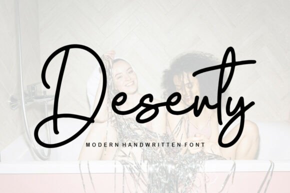 Deserty: The Sweet, Friendly Font for Modern Designers