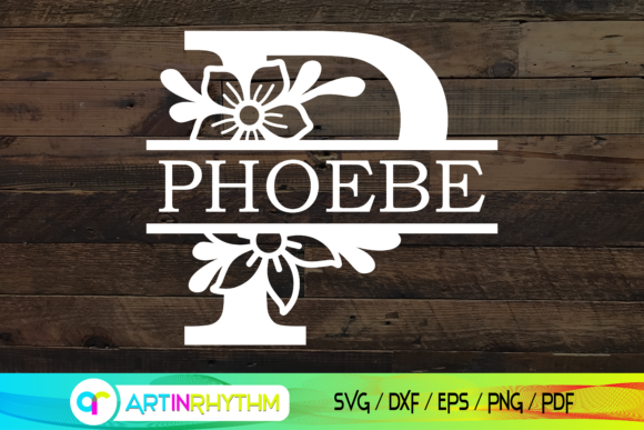 Designing with Split Letter P Monogram: A Modern SVG Asset