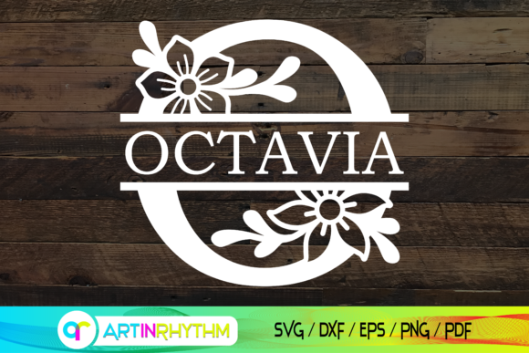 Designing with the Split Letter O Monogram SVG