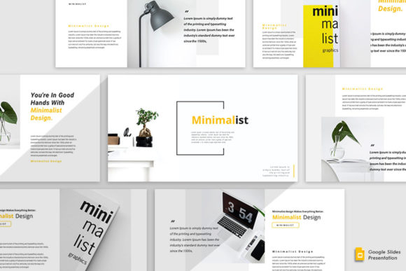 Effortless Presentations with the Minimalist Google Slides Template