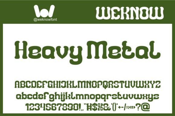 Heavy Metal: The Retro-Modern Typeface That Defies Expectations