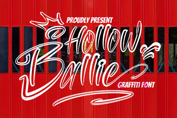 Hollow Ballie: The Street Art Font That Commands Attention