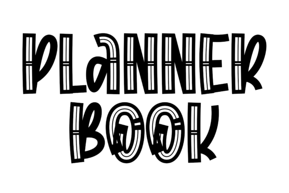 Planner Book: The Quirky Handwritten Font for Creative Joy
