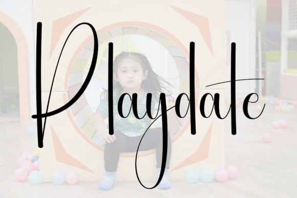 Playdate: The Elegant Script for Modern Creative Projects