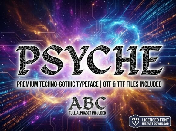 Psyche: Merging Dark Gothic Style with Cybernetic Design