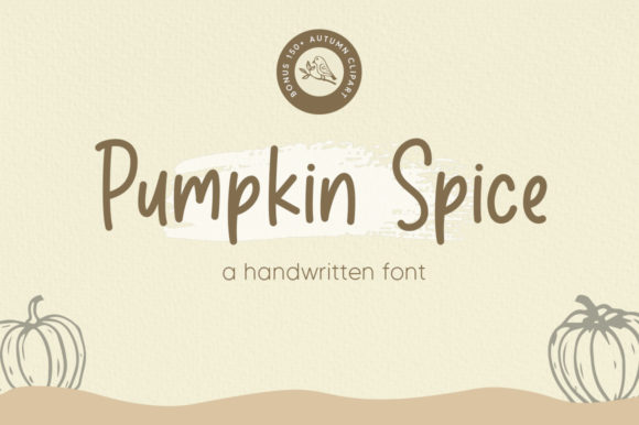 Pumpkin Spice: A Handwritten Font for Cozy, Creative Projects