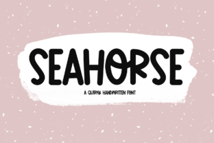 Seahorse: A Handwritten Font That Brings Personality to Your Projects